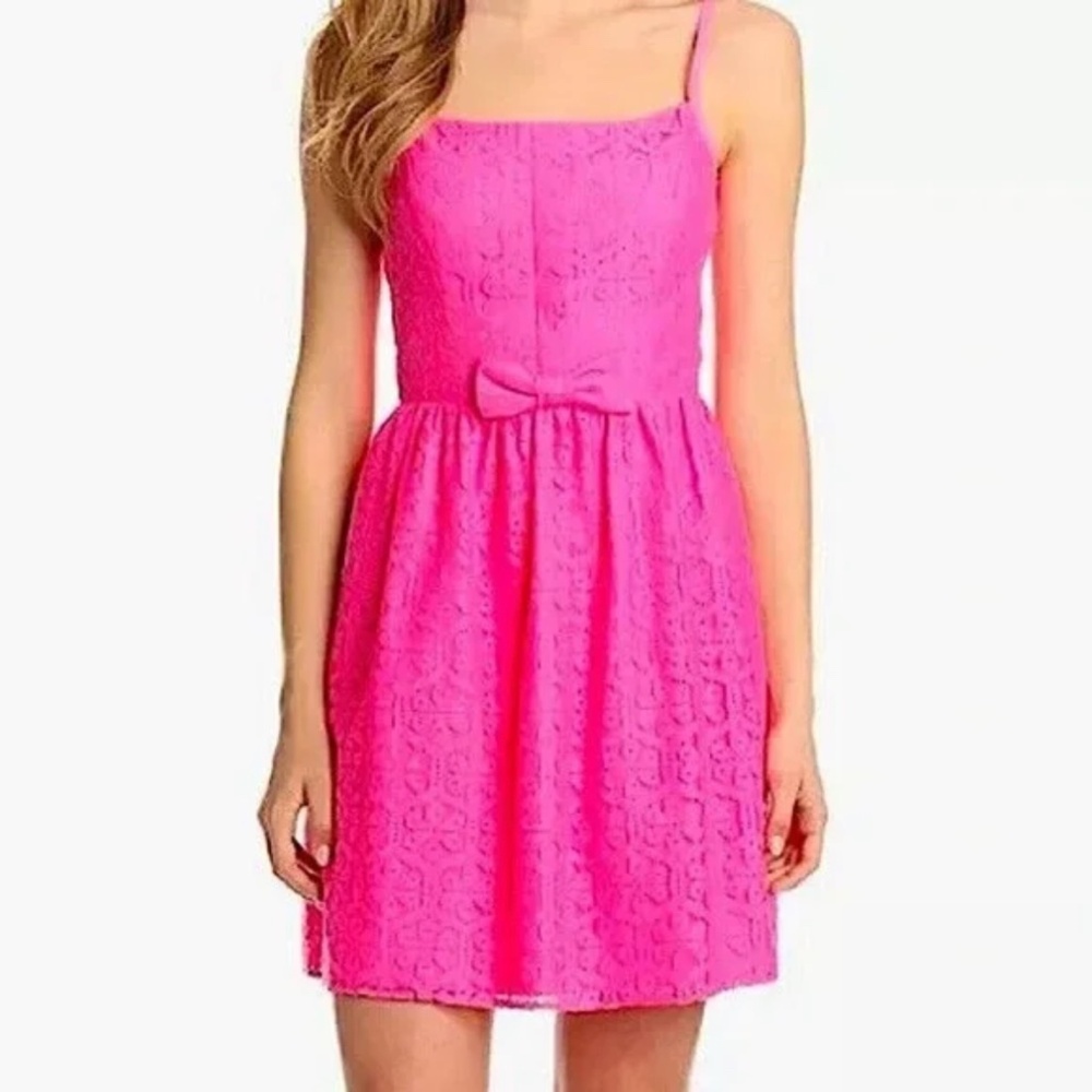 Lily Pulitzer Antonia Pink Mini Dress